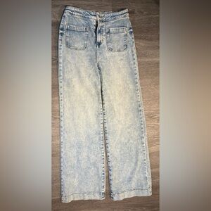 Lauren Conrad Wide Leg Light Wash Women’s Jeans